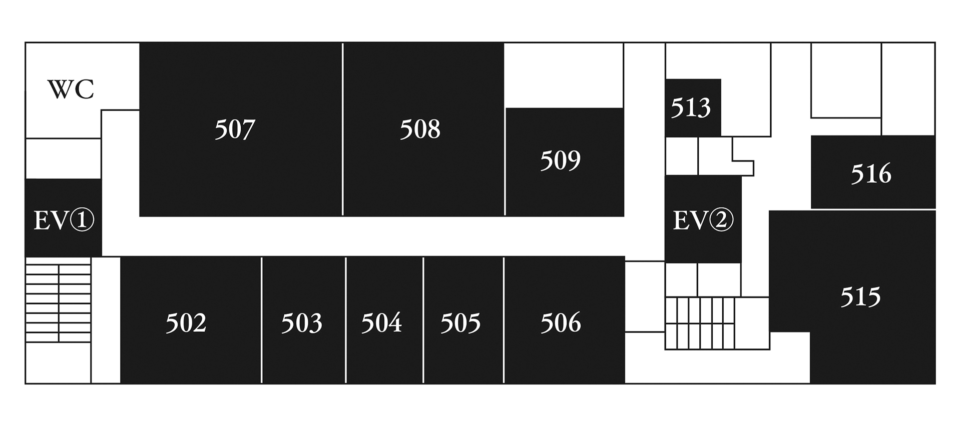5階フロアマップ