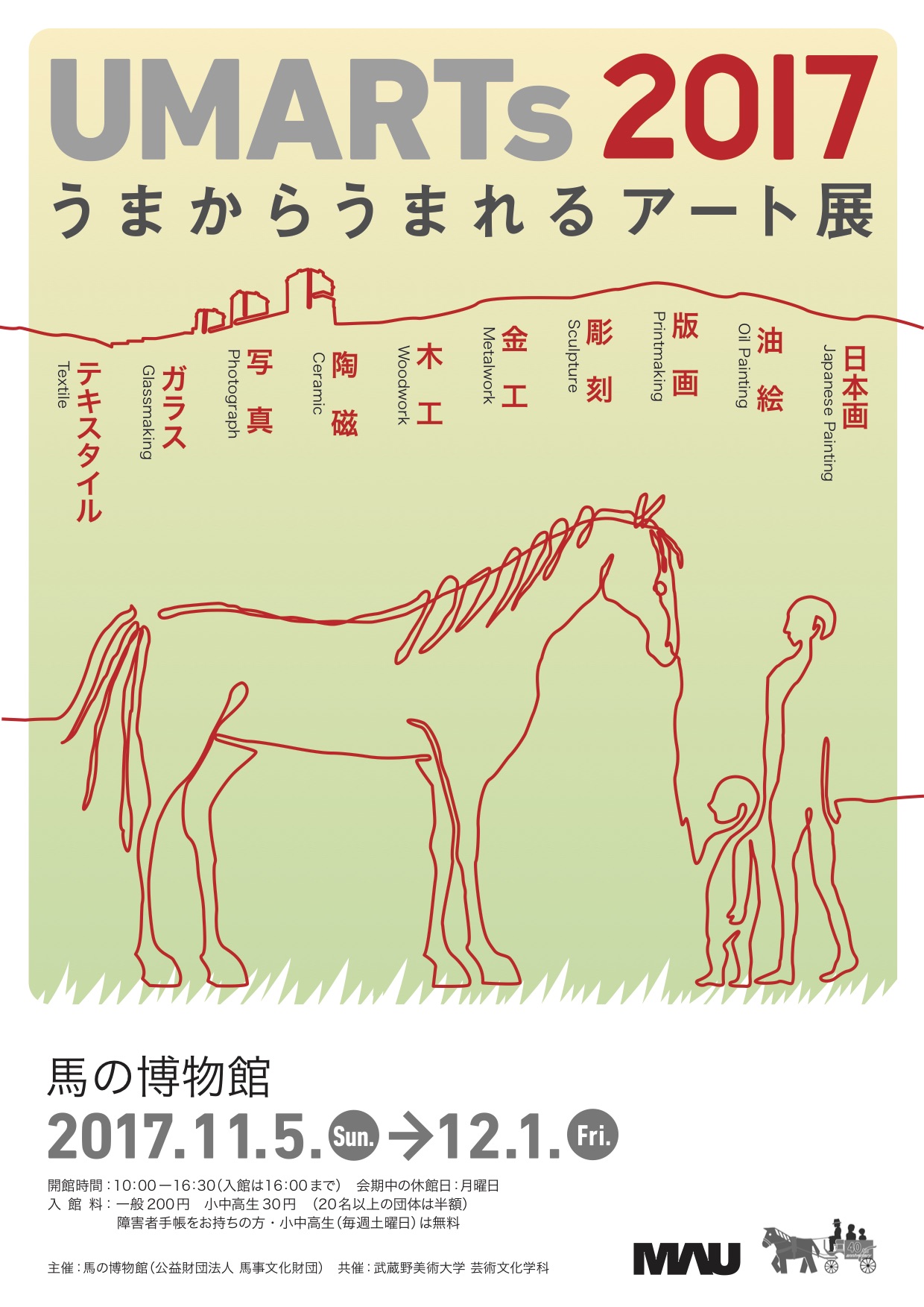 【終了したプロジェクト】UMARTs うまからうまれるアート