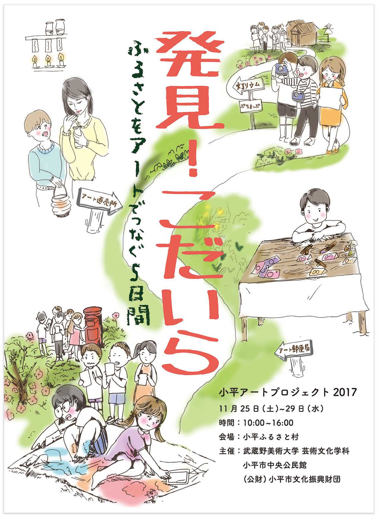 【終了したプロジェクト】小平アートプロジェクト